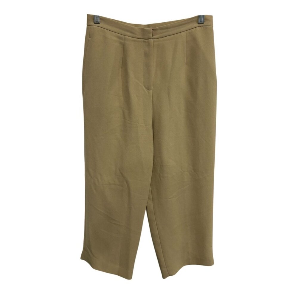 G Essentials Womens Petite Tan Trousers 8P Acetate & Polyester
